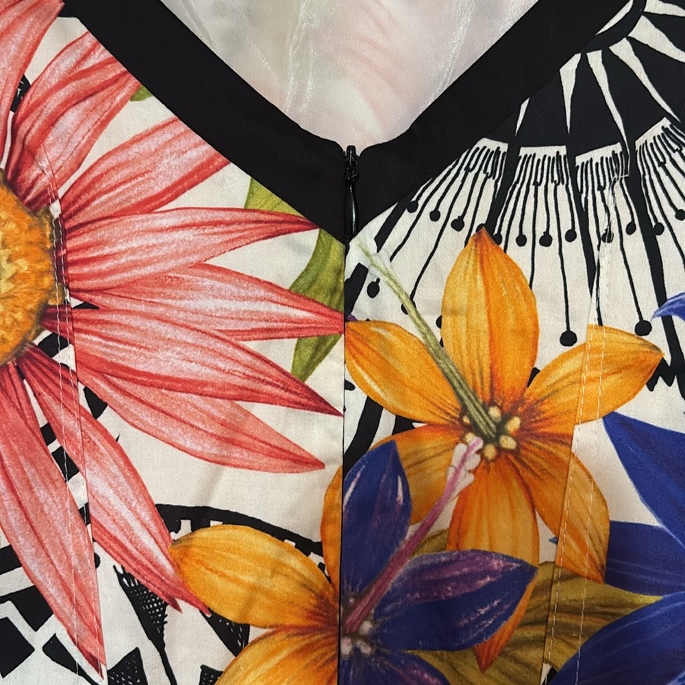 Marc Cain floral sheath dress BNWOT - Picture 10 of 15